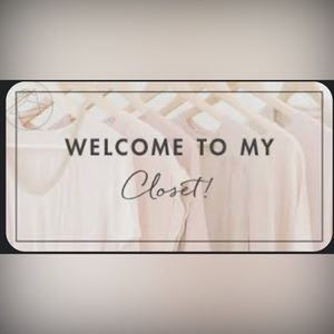 Welcome to my closet